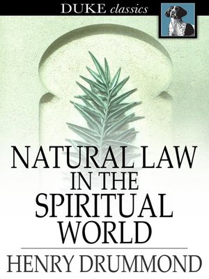 cover image of Natural Law in the Spiritual World
